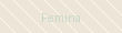 Femina — replace with actual logo (110x30px)