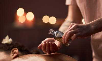 Therapeutic massage at ilaa India spa Chennai — back shoulders neck head — replace with actual photo (400x240px)